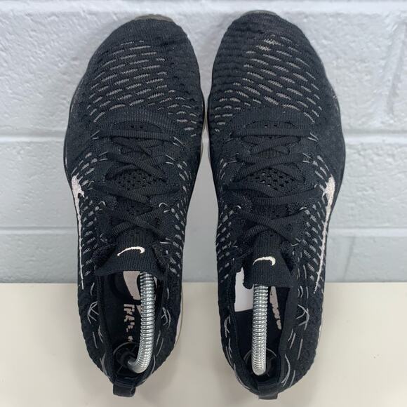Nike Air Zoom Fearless Flyknit Running Shoes Black White Womens 9.5 Sneakers - Picture 4 of 8